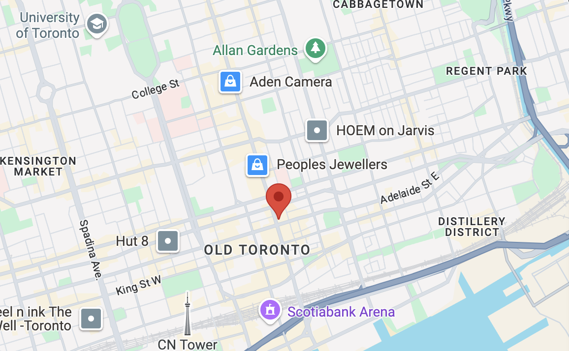 Hartă a locației din București